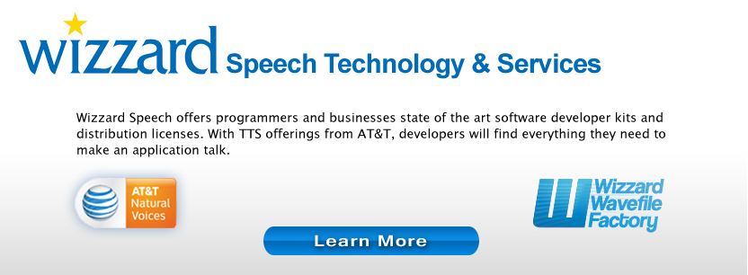 Wizzard Speech Technologies and Services